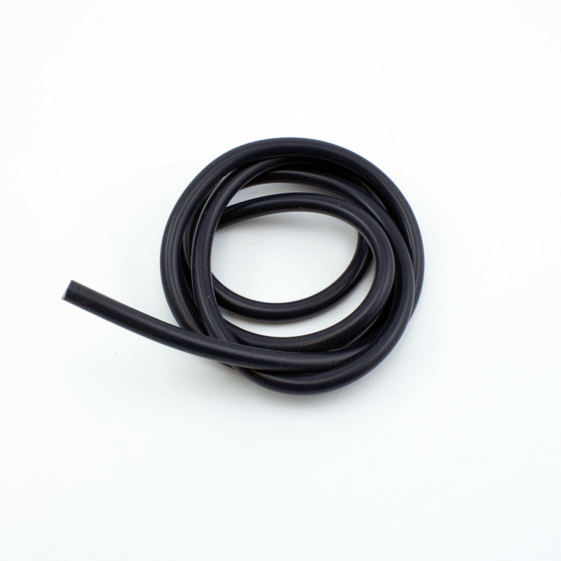 Tubo silicona negro alta resistencia (1 m.)