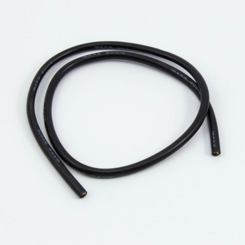 Cable Silicona Negro 12AWG (50CM)